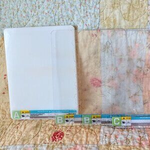 Cuttlebug Lot - Spacer, Two B - Cutting Pads and C -Thin Die Adaptor